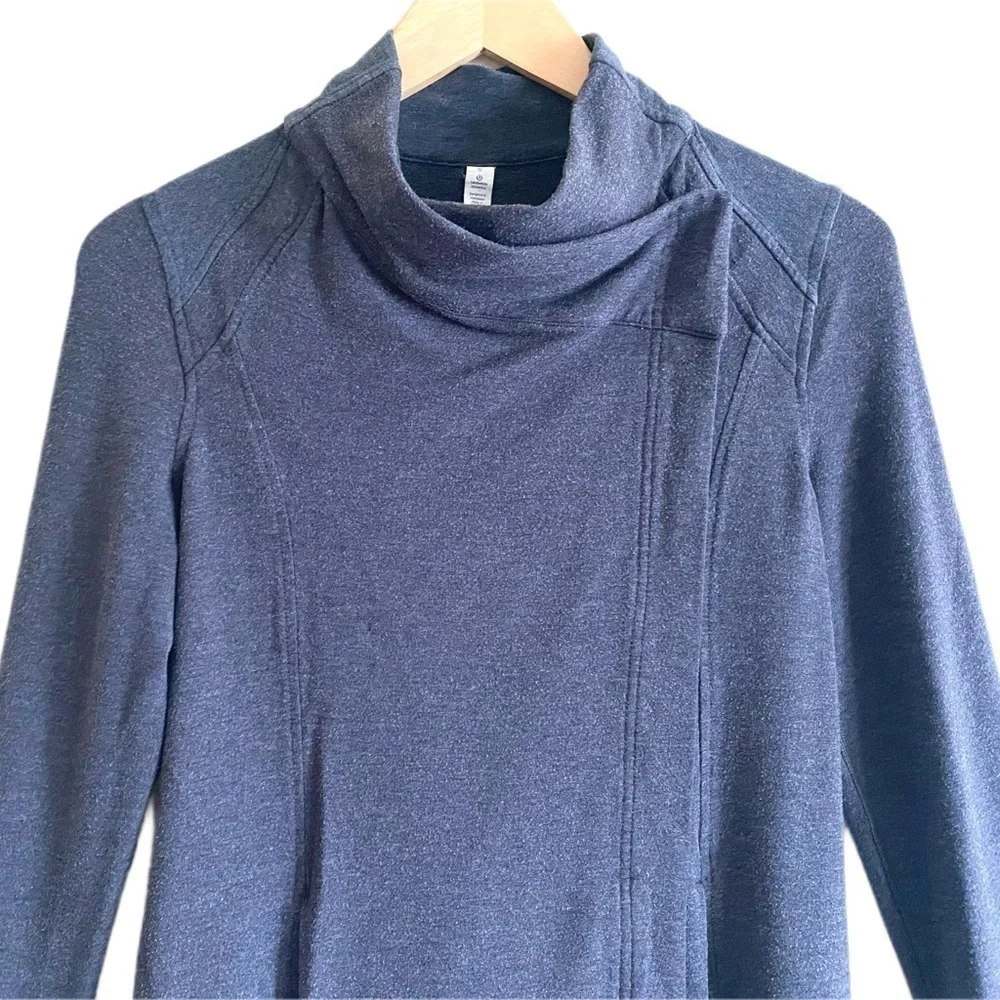 LULULEMON ATHLETICA Women’s Modal Blend Wrap Jacket Size 6